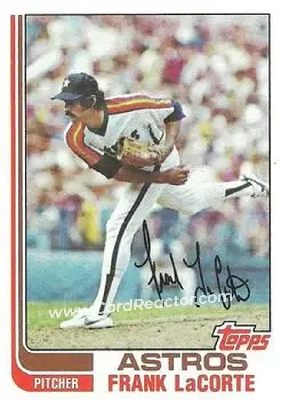1982 Topps #248 - Frank LaCorte - Houston Astros - Front