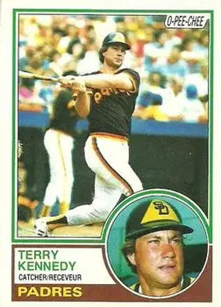 1983 O-Pee-Chee #274 - Terry Kennedy - San Diego Padres 1983 O-Pee-Chee #274 - Terry Kennedy - San Diego Padres