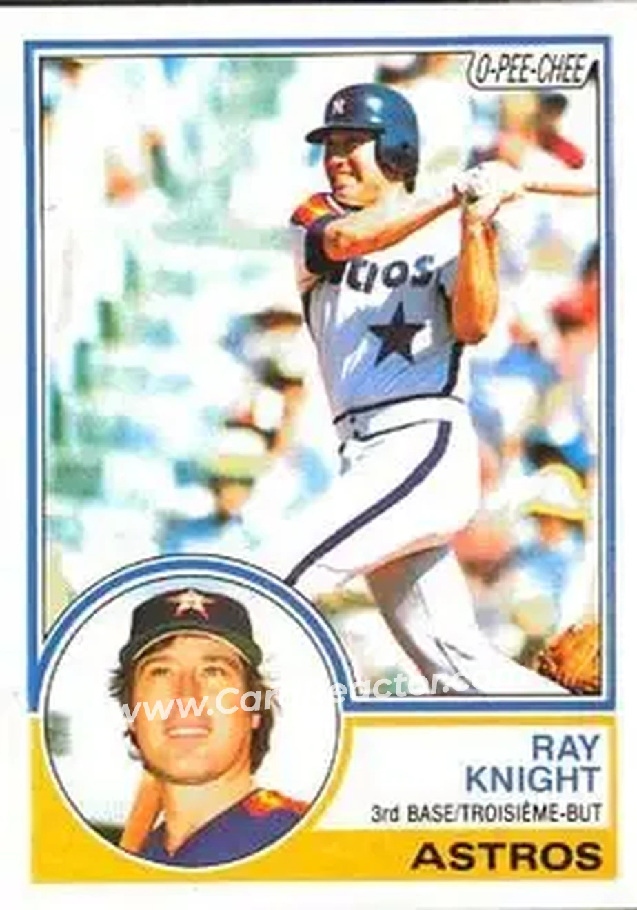 1983 O-Pee-Chee #275 - Ray Knight - Houston Astros - Front 1983 O-Pee-Chee #275 - Ray Knight - Houston Astros - Front