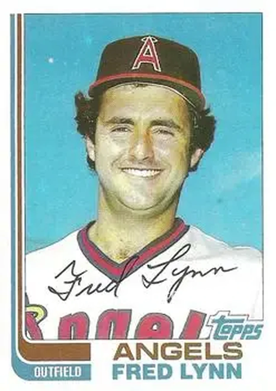 1982 Topps #251 - Fred Lynn - California Angels - Front
