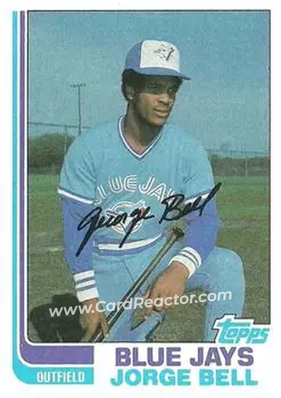1982 Topps #254 - Jorge Bell - Toronto Blue Jays - Front