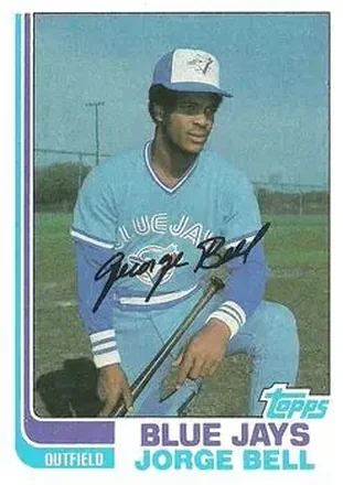1982 Topps #254 - Jorge Bell - Toronto Blue Jays