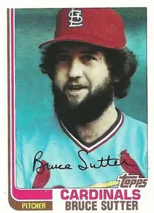 1982 Topps #260 - Bruce Sutter - St. Louis Cardinals