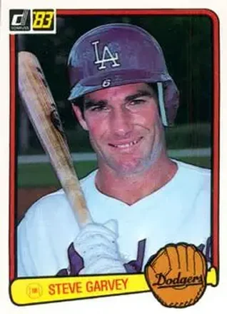 1983 Donruss #488 - Steve Garvey - Los Angeles Dodgers