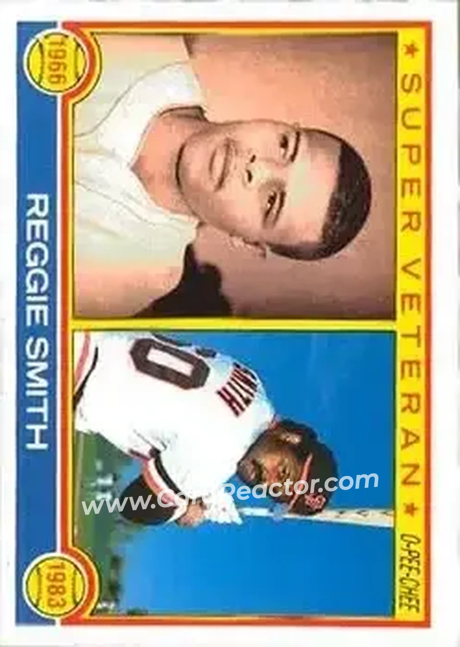 1983 O-Pee-Chee #283 - Reggie Smith - Front 1983 O-Pee-Chee #283 - Reggie Smith - Front