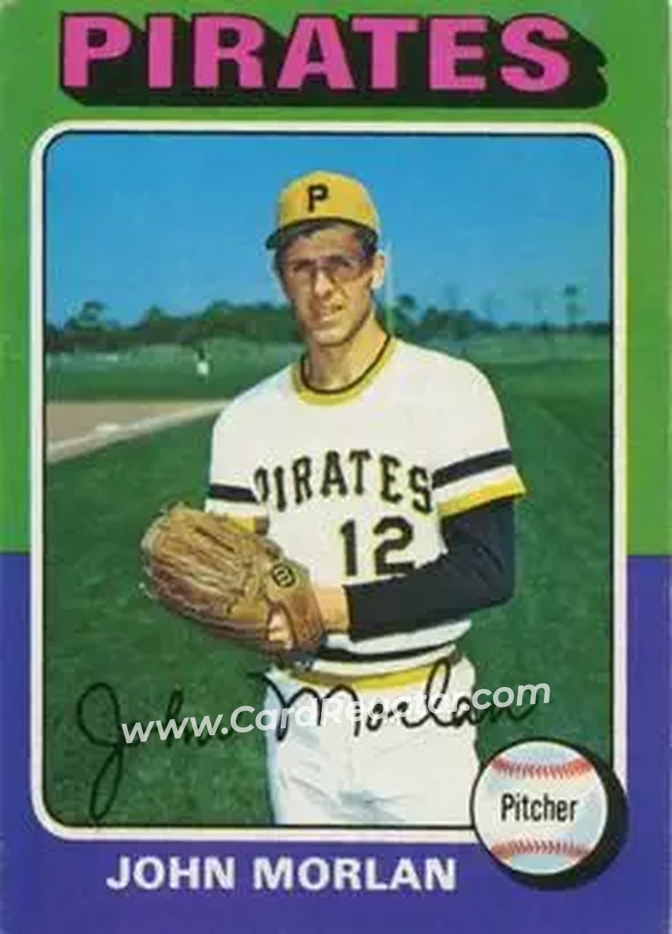 1975 Topps #651 - John Morlan - Pittsburgh Pirates - Front