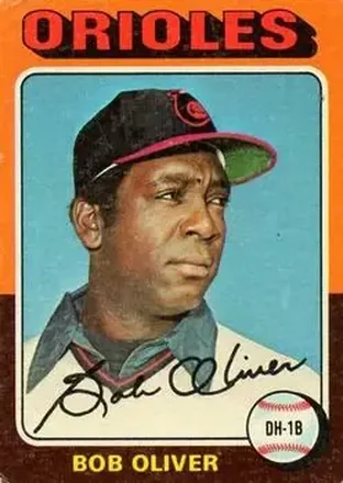 1975 Topps #657 - Bob Oliver - Baltimore Orioles