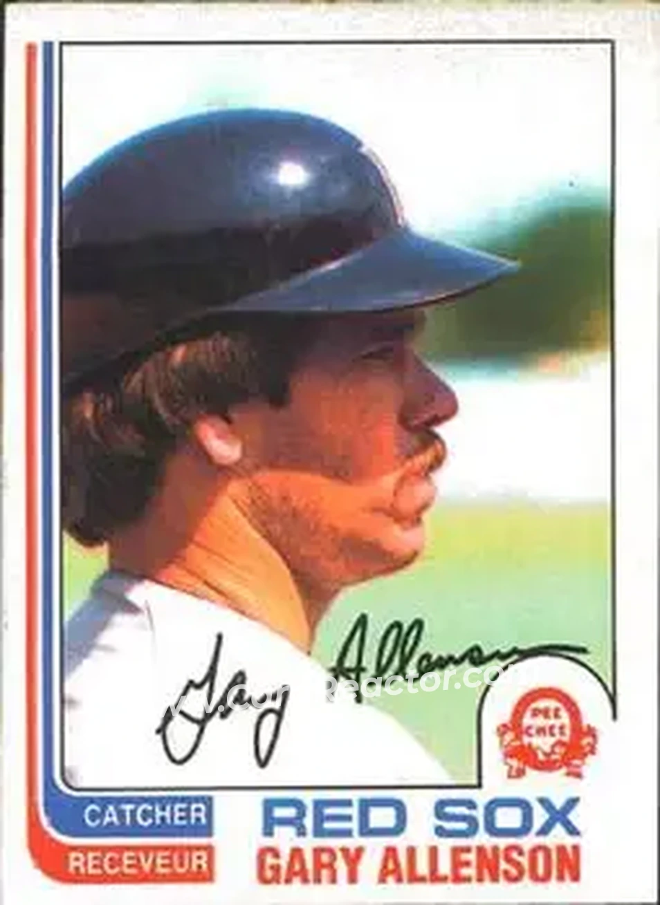 1982 O-Pee-Chee #273 - Gary Allenson - Boston Red Sox - Front