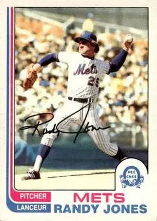 1982 O-Pee-Chee #274 - Randy Jones - New York Mets