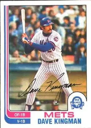 1982 O-Pee-Chee #276 - Dave Kingman - New York Mets