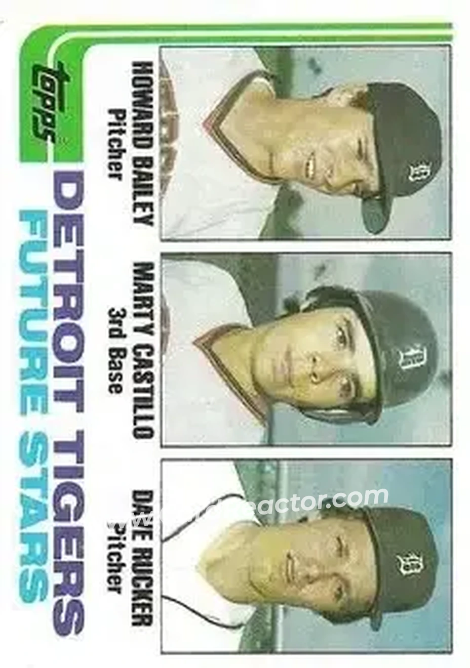 1982 Topps #261 - Card #261 - Detroit Tigers - Front