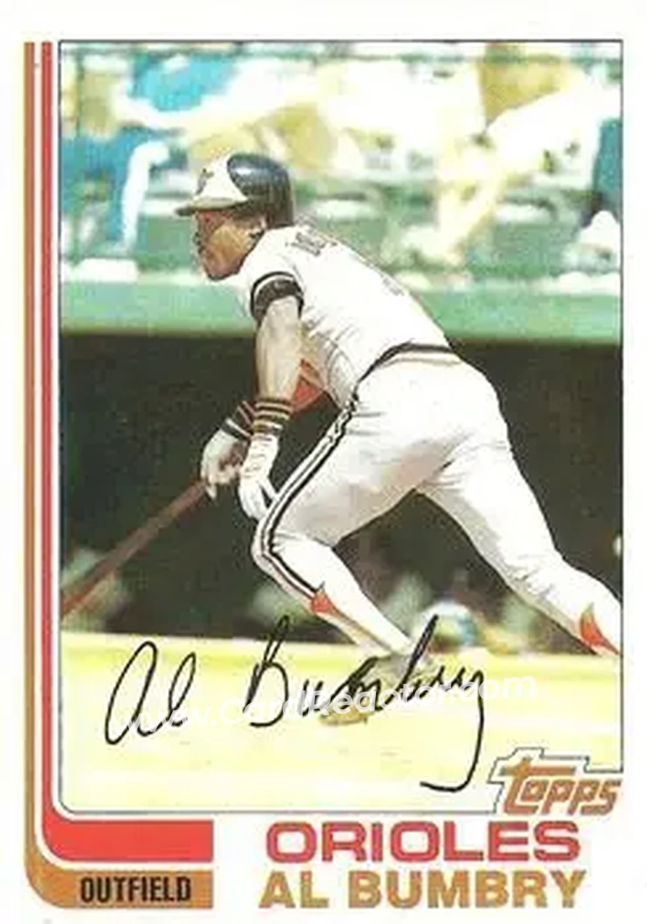 1982 Topps #265 - Al Bumbry - Baltimore Orioles - Front