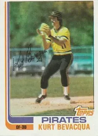 1982 Topps #267 - Kurt Bevacqua - Pittsburgh Pirates 1982 Topps #267 - Kurt Bevacqua - Pittsburgh Pirates