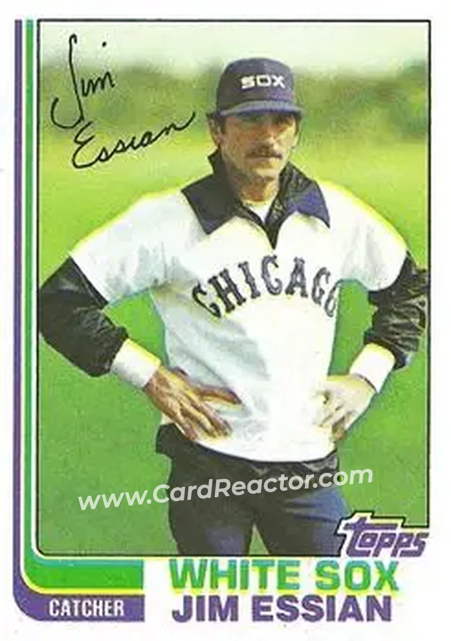 1982 Topps #269 - Jim Essian - Chicago White Sox - Front