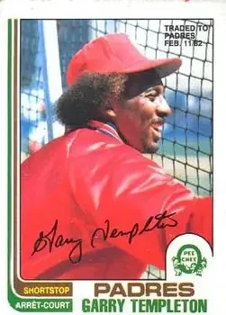 1982 O-Pee-Chee feature card