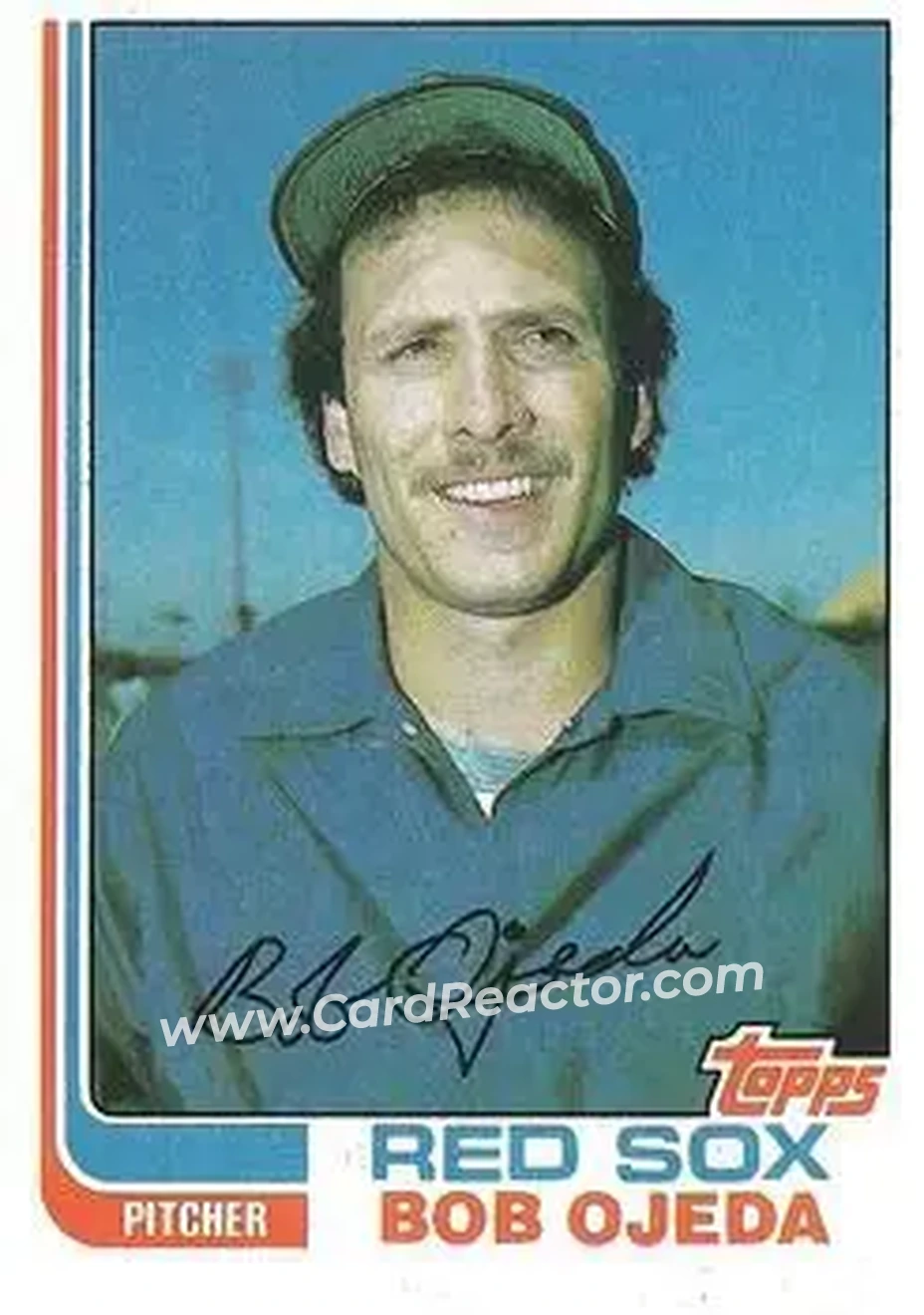 1982 Topps #274 - Bob Ojeda - Boston Red Sox - Front