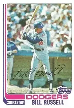1982 Topps feature card