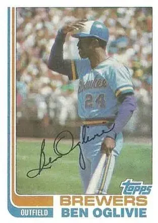 1982 Topps #280 - Ben Oglivie - Milwaukee Brewers 1982 Topps #280 - Ben Oglivie - Milwaukee Brewers
