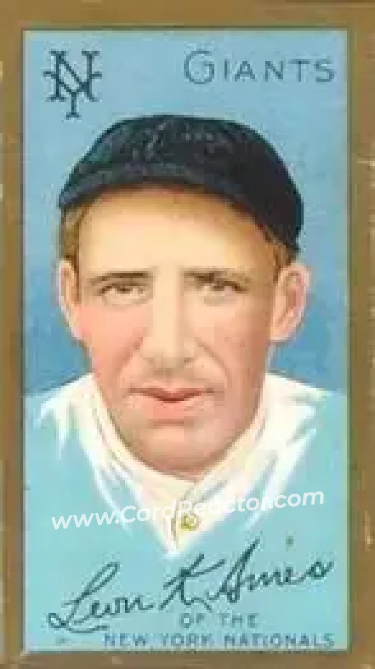 1911 T205 Gold Border #NNO - Leon Ames - New York Giants - Front