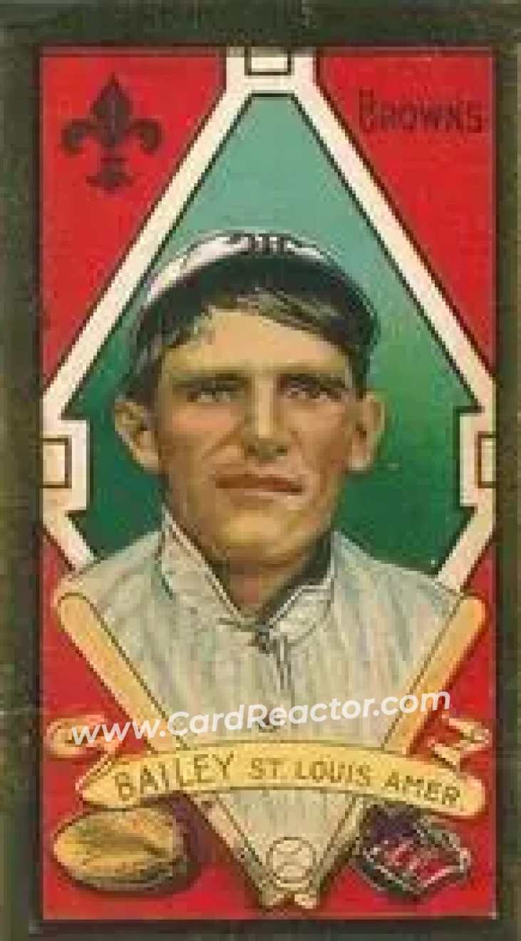 1911 T205 Gold Border #NNO - Bill Bailey - St. Louis Browns - Front