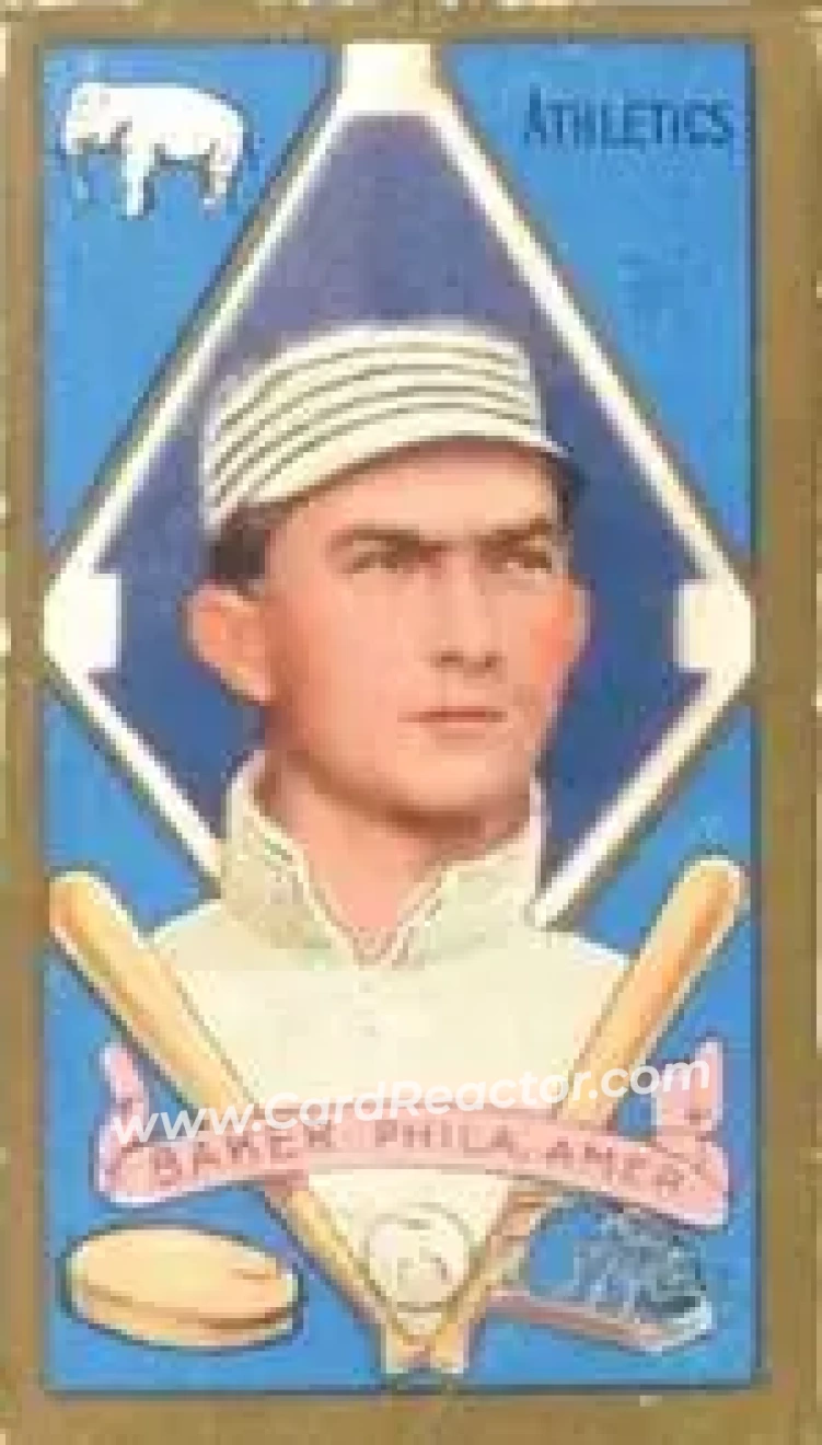1911 T205 Gold Border #NNO - Frank Baker - Philadelphia Athletics - Front