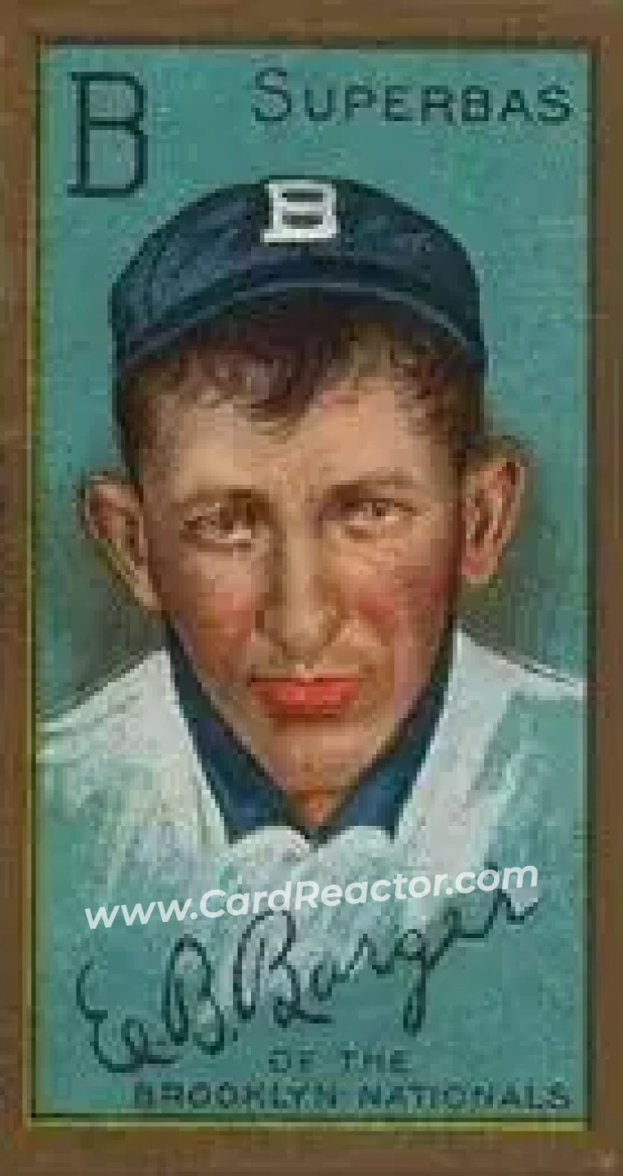 1911 T205 Gold Border #NNO - Cy Barger - Brooklyn Superbas - Front