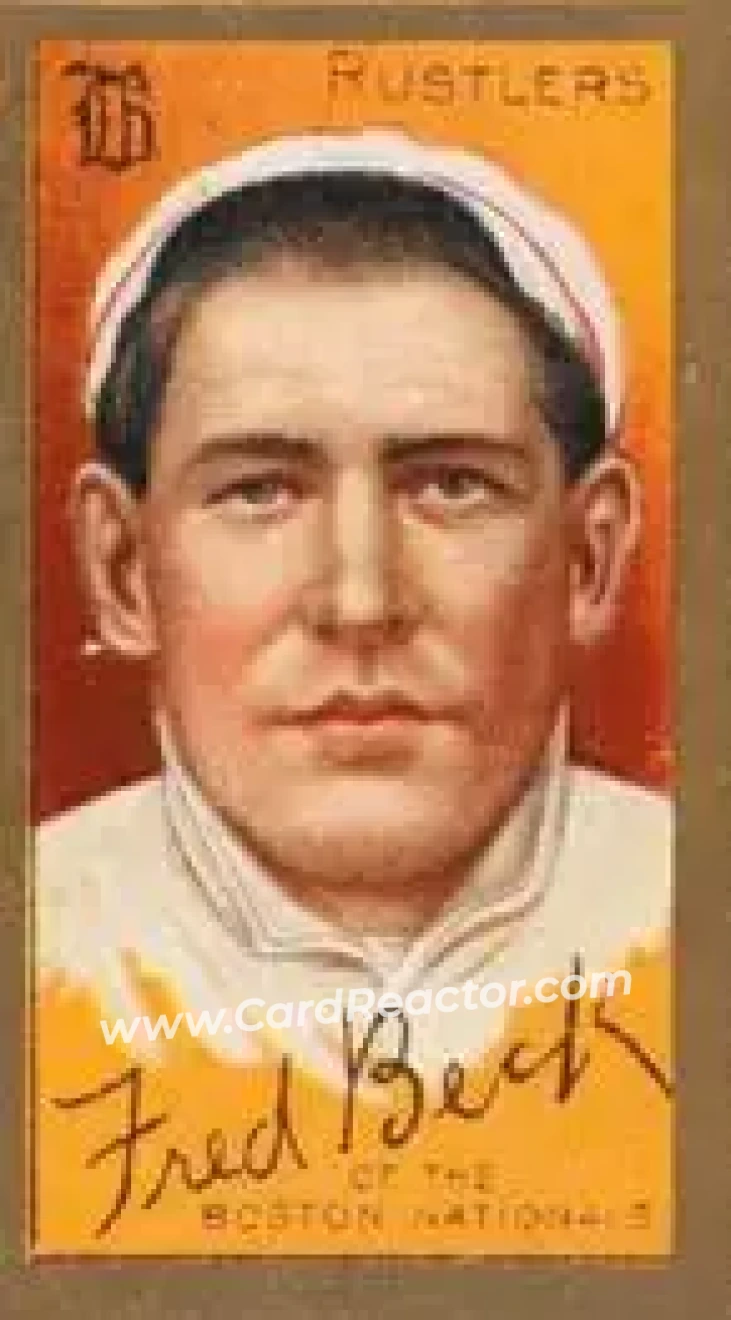 1911 T205 Gold Border #NNO - Fred Beck - Boston Rustlers - Front