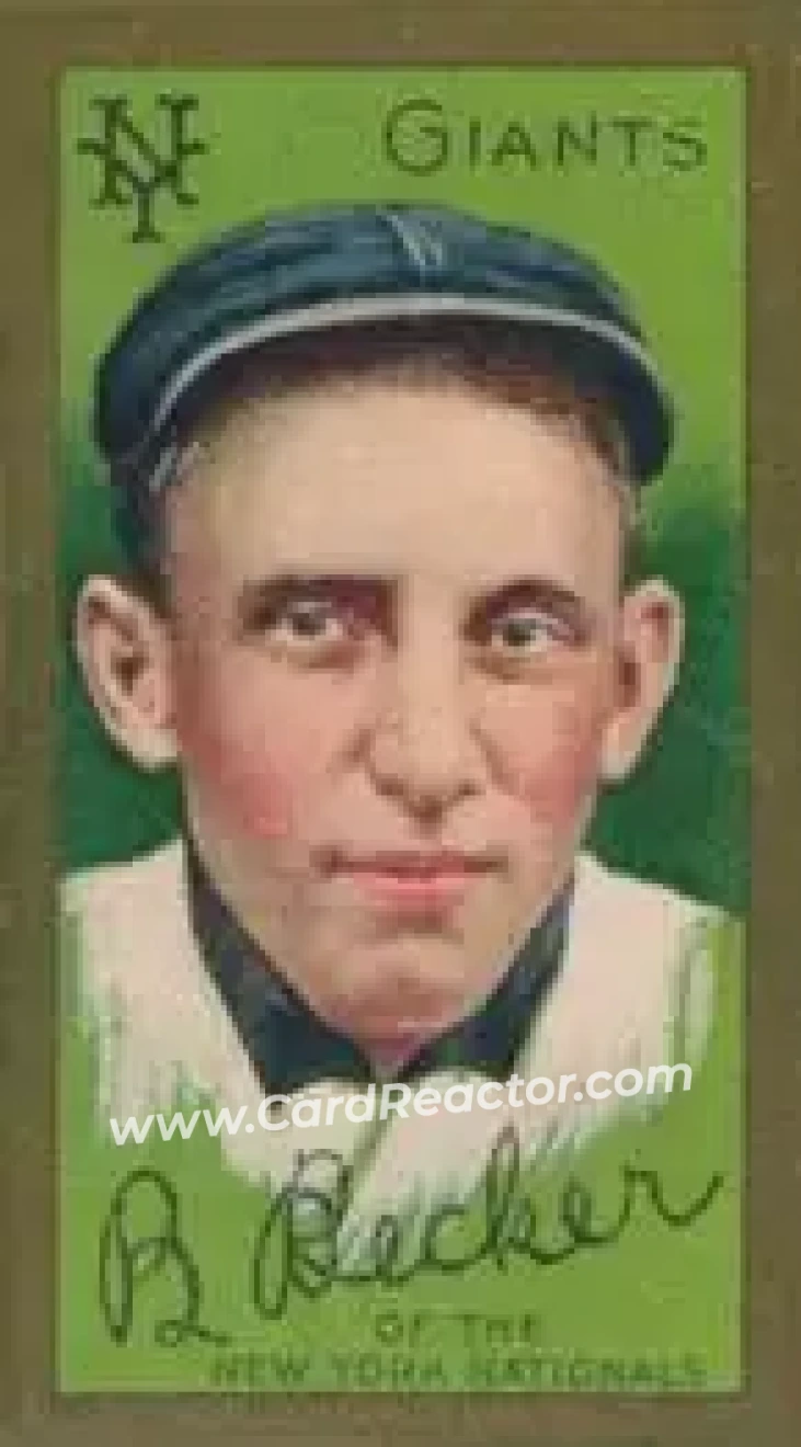 1911 T205 Gold Border #NNO - Beals Becker - New York Giants - Front