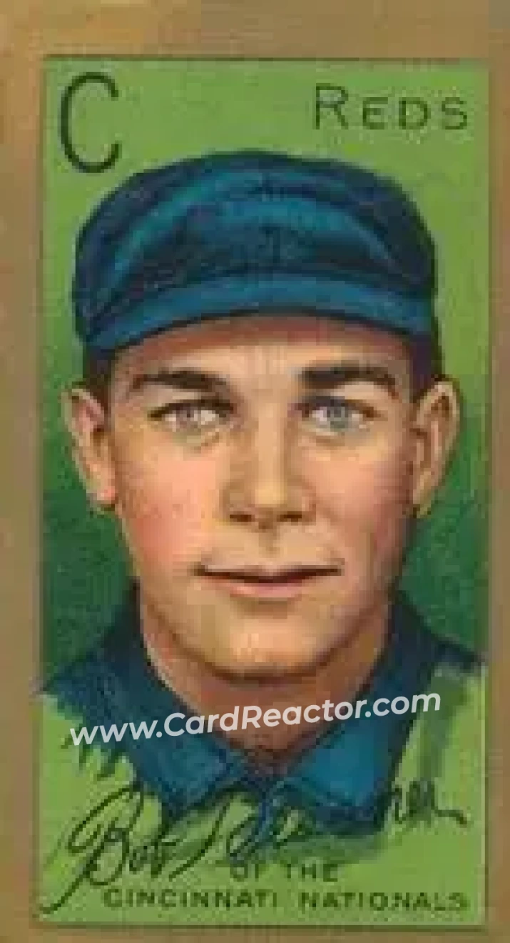 1911 T205 Gold Border #NNO - Bob Bescher - Cincinnati Reds - Front