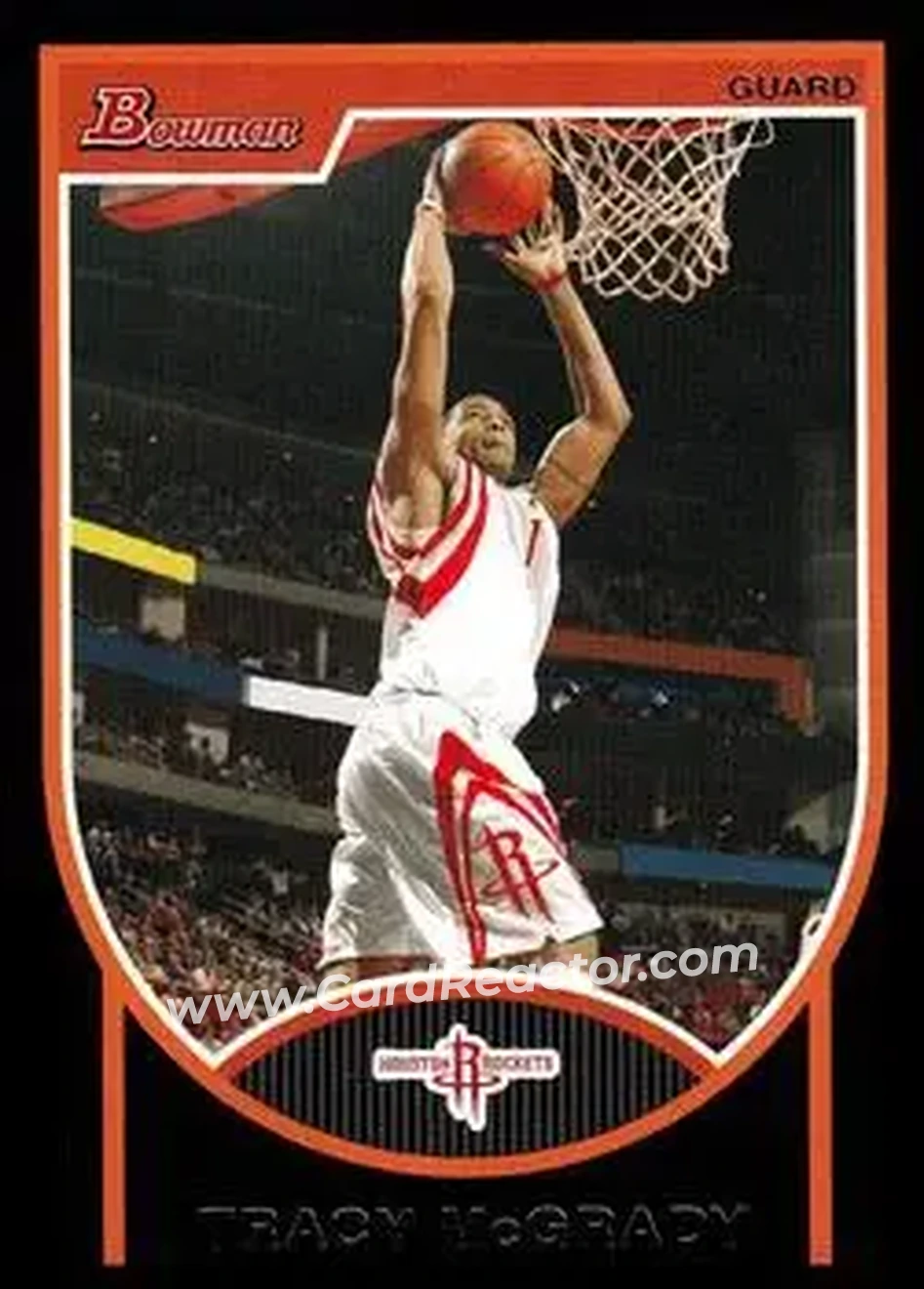2007-08 Bowman #101 - Tracy McGrady - Houston Rockets - Front