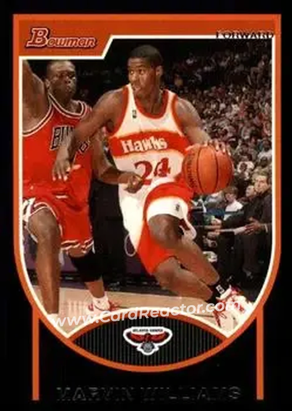 2007-08 Bowman #104 - Marvin Williams - Atlanta Hawks - Front