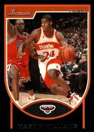 2007-08 Bowman #104 - Marvin Williams - Atlanta Hawks