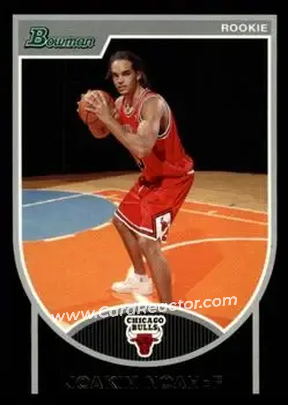 2007-08 Bowman #116 - Joakim Noah - Chicago Bulls - Front