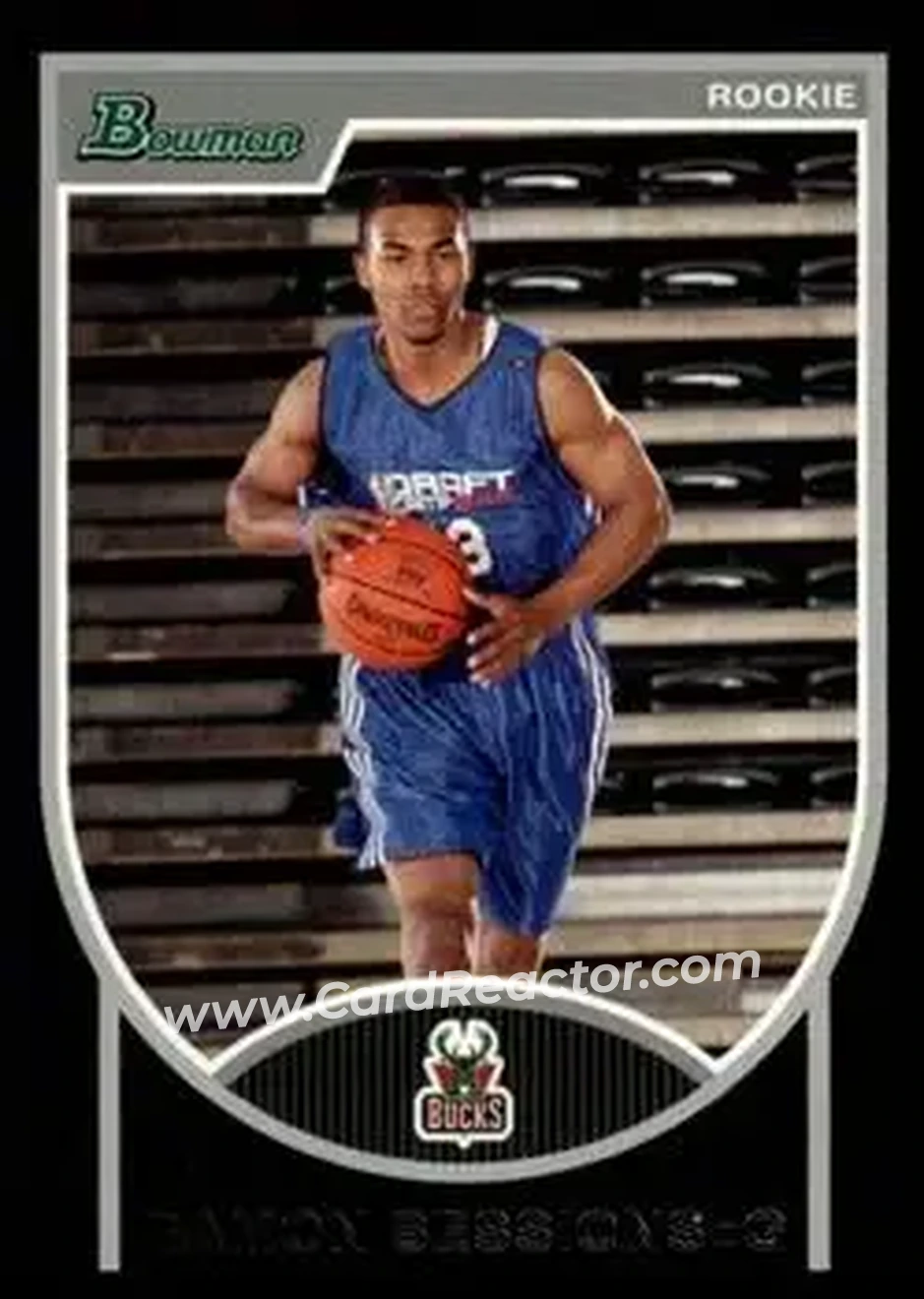 2007-08 Bowman #118 - Ramon Sessions - Milwaukee Bucks - Front