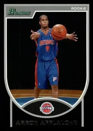 2007-08 Bowman #122 - Arron Afflalo - Detroit Pistons