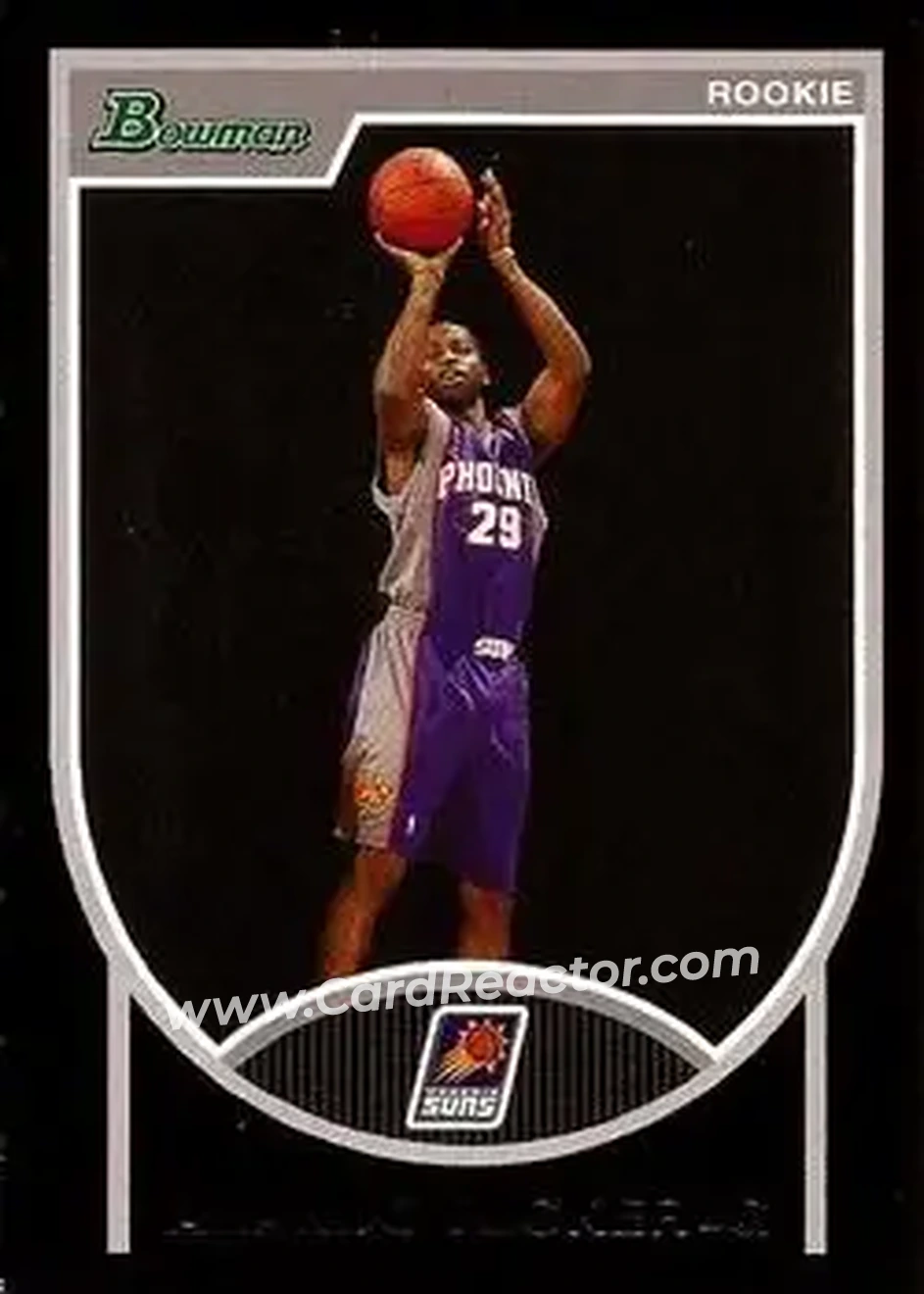 2007-08 Bowman #124 - Alando Tucker - Phoenix Suns - Front 2007-08 Bowman #124 - Alando Tucker - Phoenix Suns - Front