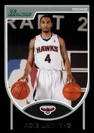 2007-08 Bowman #128 - Acie Law - Atlanta Hawks