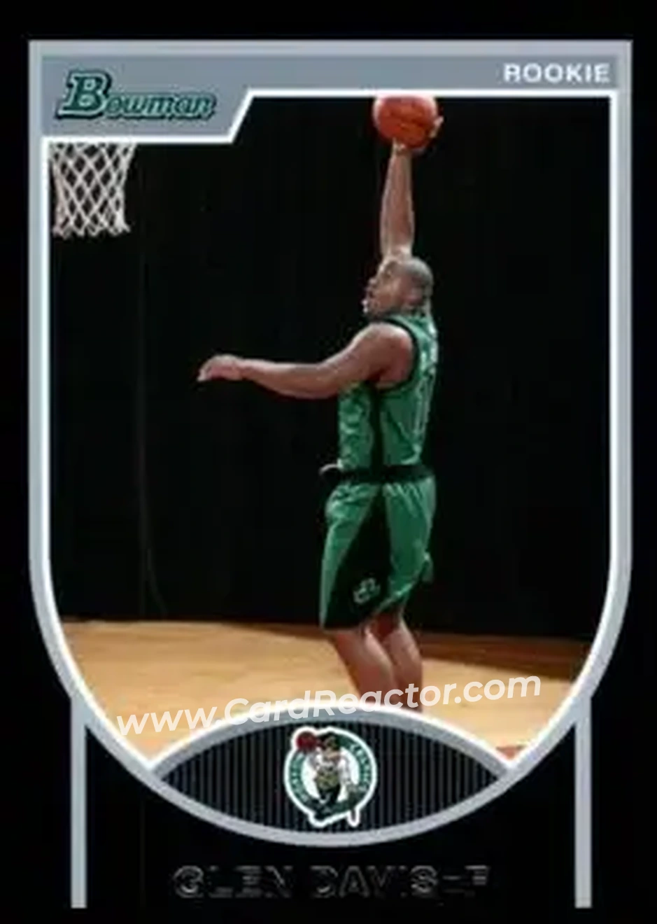2007-08 Bowman #134 - Glen Davis - Boston Celtics - Front 2007-08 Bowman #134 - Glen Davis - Boston Celtics - Front