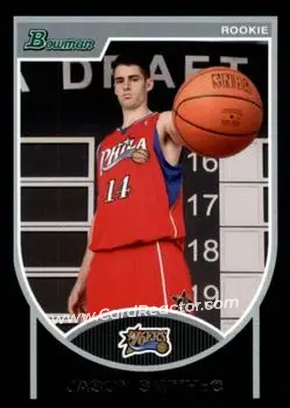 2007-08 Bowman #137 - Jason Smith - Philadelphia 76ers - Front