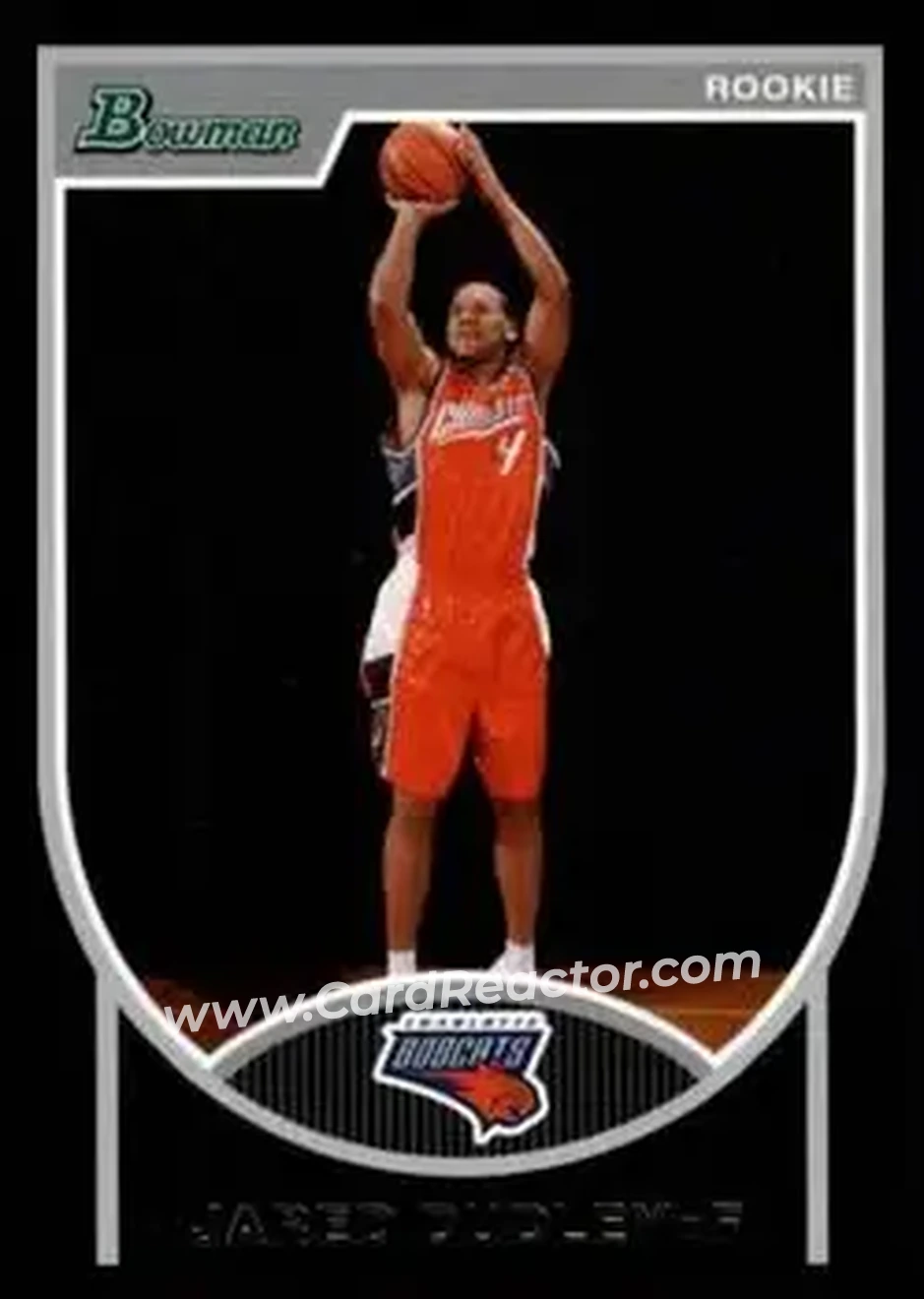 2007-08 Bowman #139 - Jared Dudley - Charlotte Bobcats - Front 2007-08 Bowman #139 - Jared Dudley - Charlotte Bobcats - Front