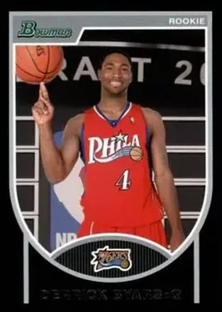 2007-08 Bowman #140 - Derrick Byars - Philadelphia 76ers