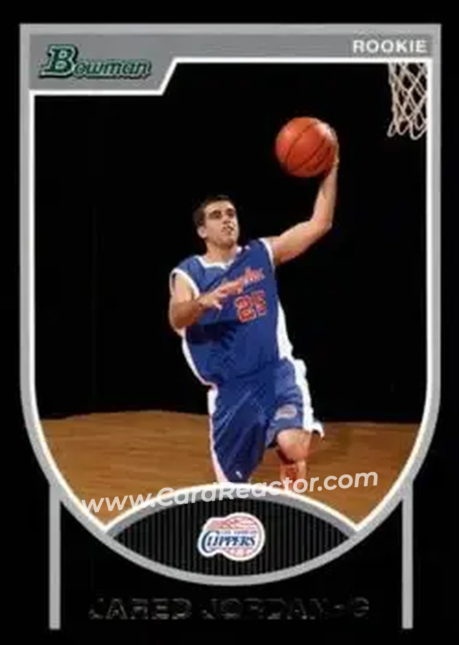 2007-08 Bowman #146 - Jared Jordan - Los Angeles Clippers - Front