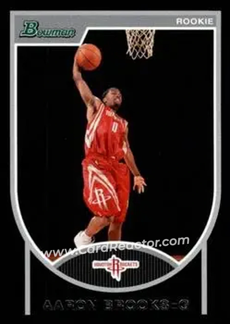 2007-08 Bowman #149 - Aaron Brooks - Houston Rockets - Front 2007-08 Bowman #149 - Aaron Brooks - Houston Rockets - Front