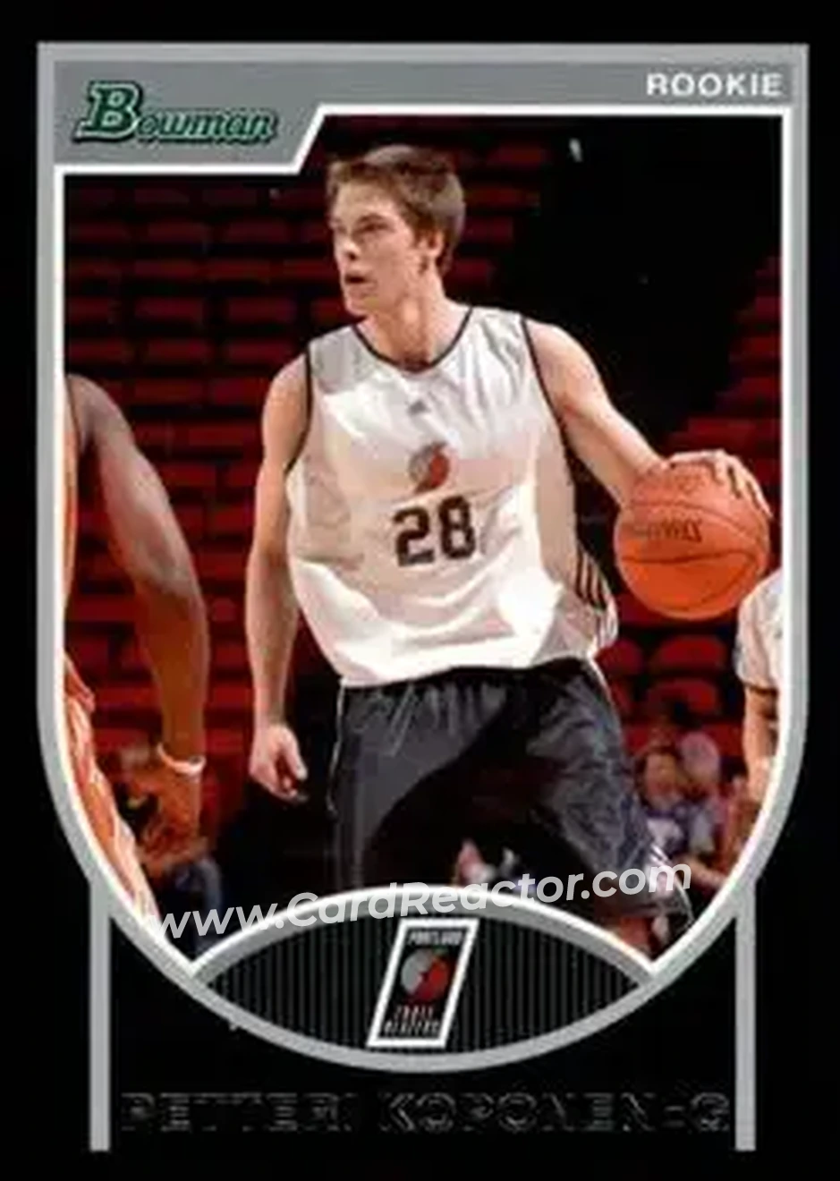 2007-08 Bowman #150 - Petteri Koponen - Portland Trail Blazers - Front