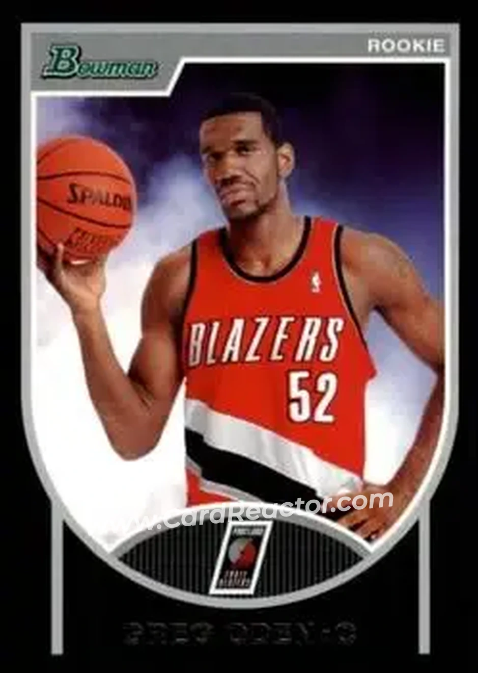 2007-08 Bowman #152 - Greg Oden - Portland Trail Blazers - Front