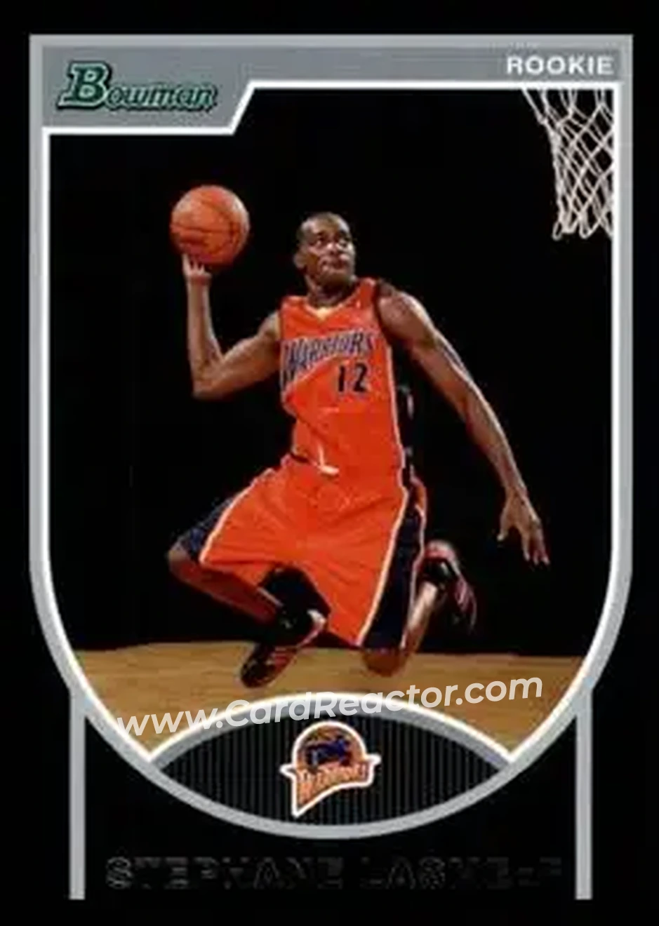 2007-08 Bowman #153 - Stéphane Lasme - Golden State Warriors - Front