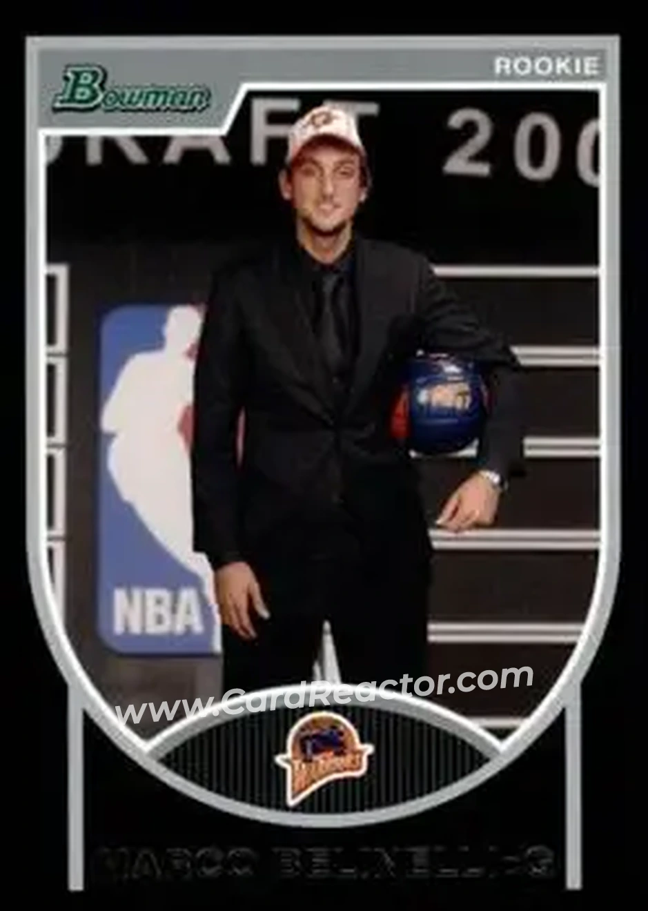 2007-08 Bowman #156 - Marco Belinelli - Golden State Warriors - Front