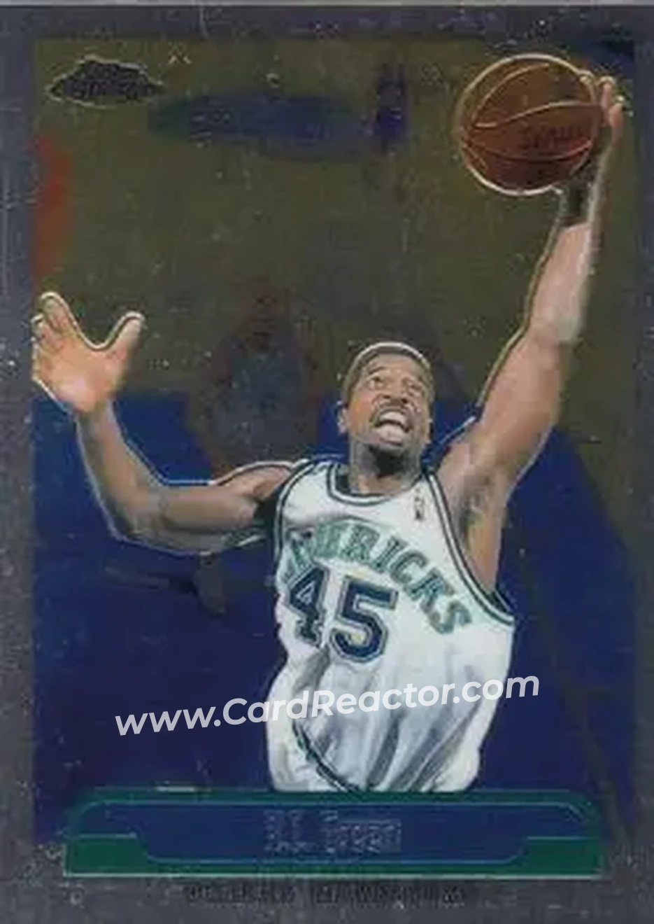 1999-00 Topps Chrome #104 - A.C. Green - Dallas Mavericks - Front