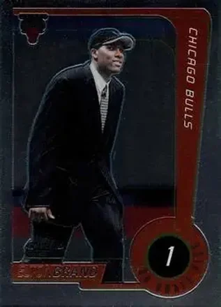 1999-00 Topps Chrome #115 - Elton Brand - Chicago Bulls