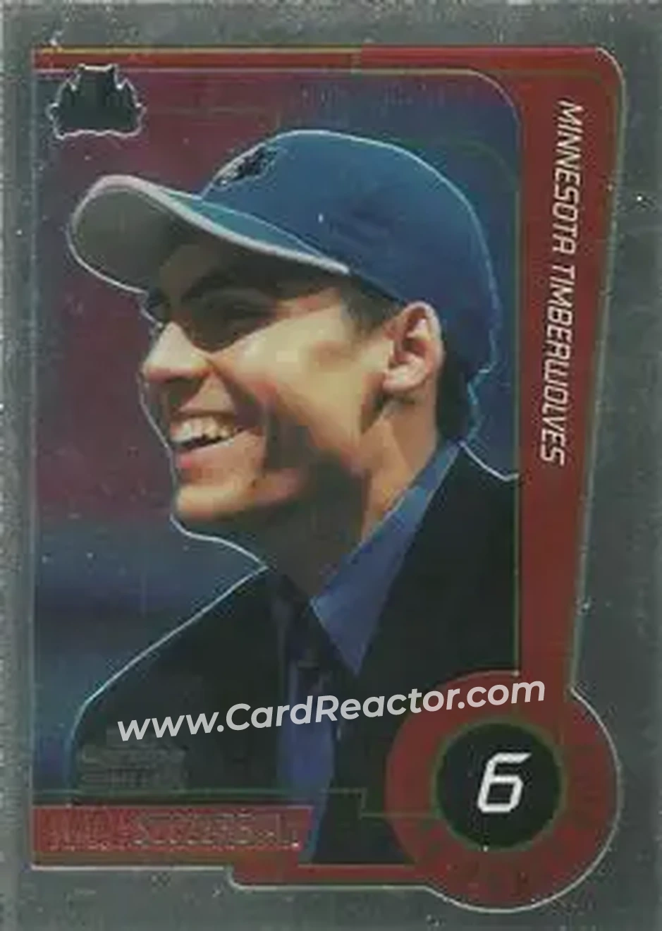 1999-00 Topps Chrome #117 - Wally Szczerbiak - Minnesota Timberwolves - Front